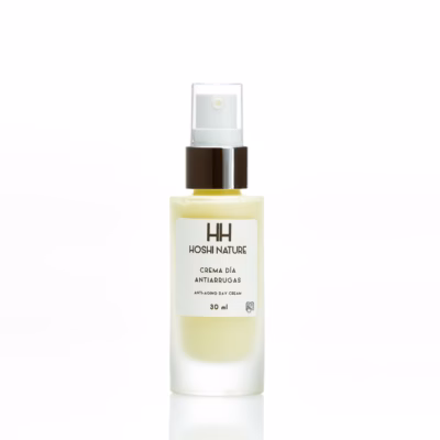 bote de crema de día antiedad de Hoshi Nature